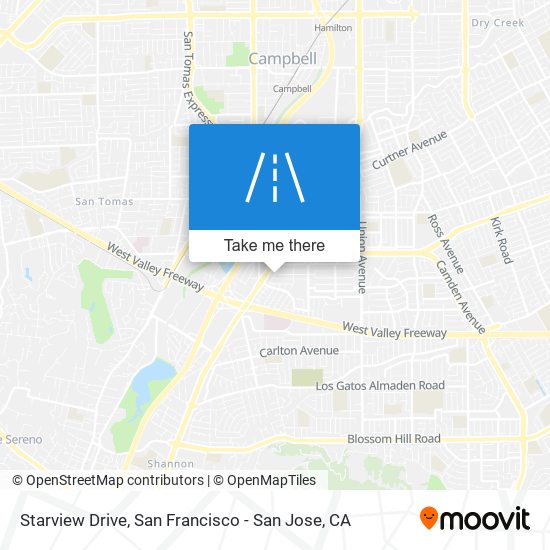 Starview Drive map
