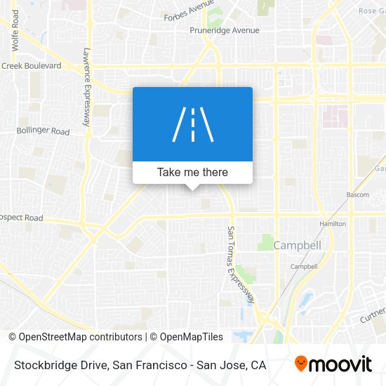 Stockbridge Drive map