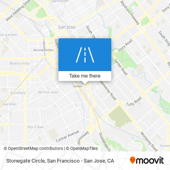 Stonegate Circle map