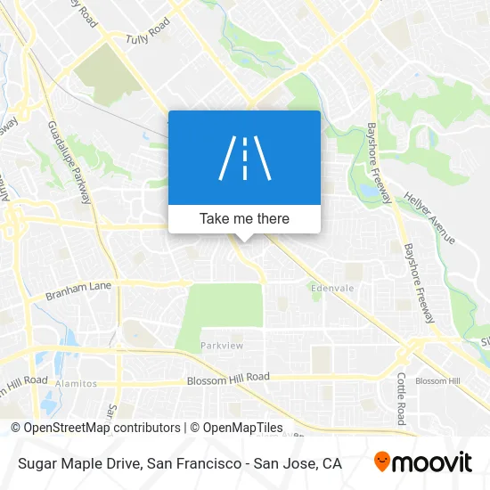 Sugar Maple Drive map