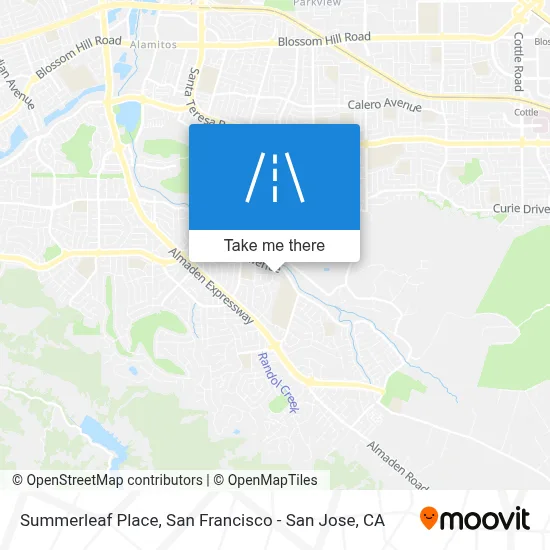Summerleaf Place map