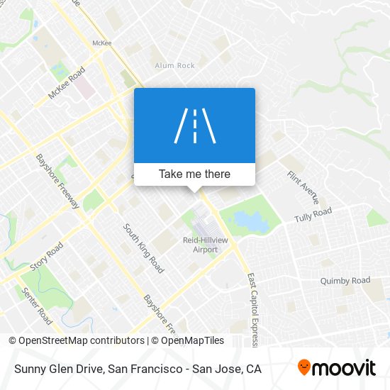 Sunny Glen Drive map