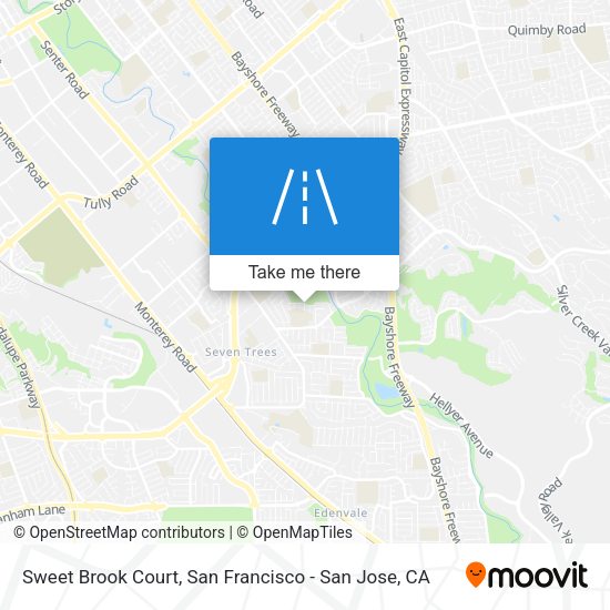 Sweet Brook Court map