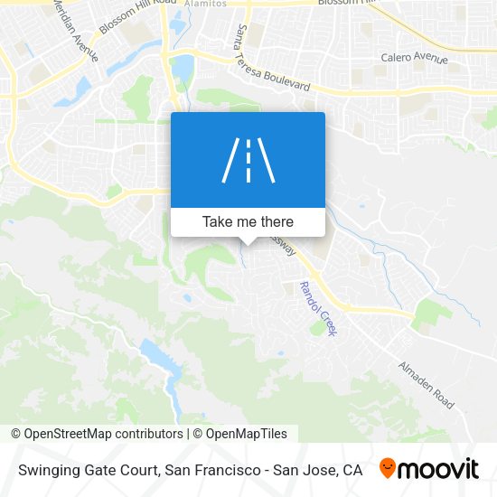 Mapa de Swinging Gate Court