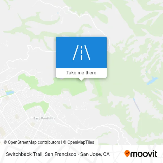 Switchback Trail map