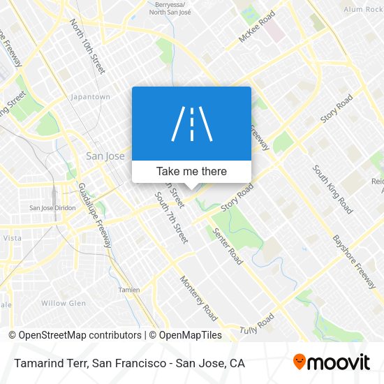 Tamarind Terr map