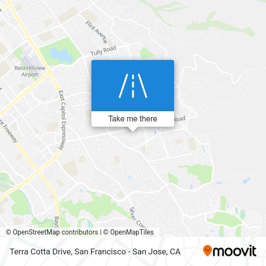 Terra Cotta Drive map