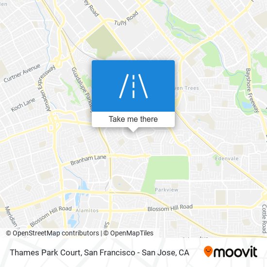 Thames Park Court map