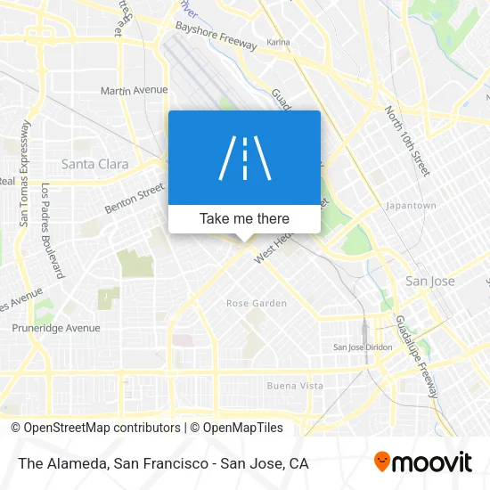 The Alameda map