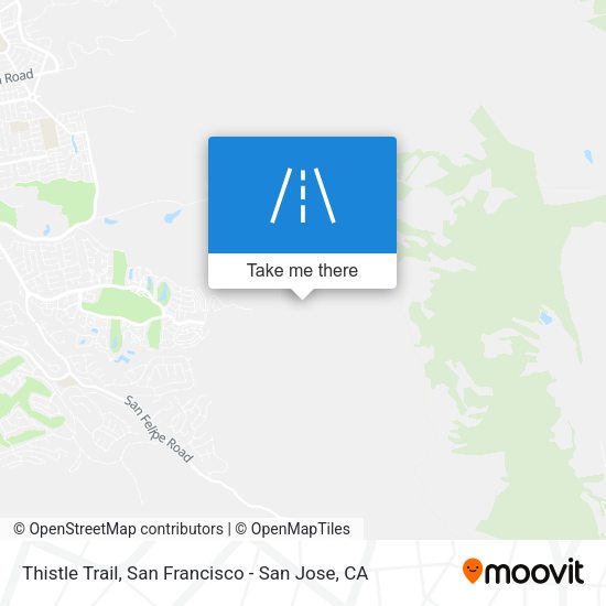 Thistle Trail map