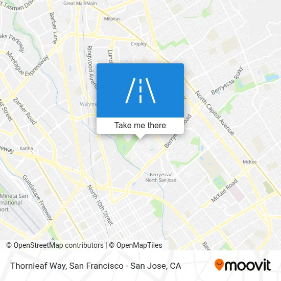 Thornleaf Way map