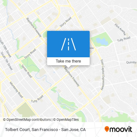 Tolbert Court map