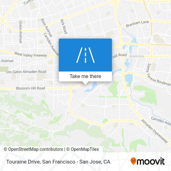 Mapa de Touraine Drive