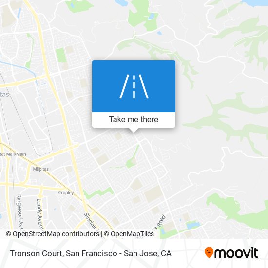 Tronson Court map