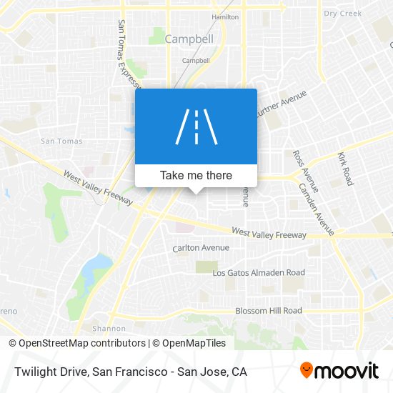 Twilight Drive map