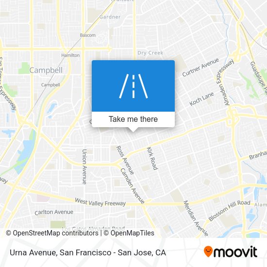 Mapa de Urna Avenue
