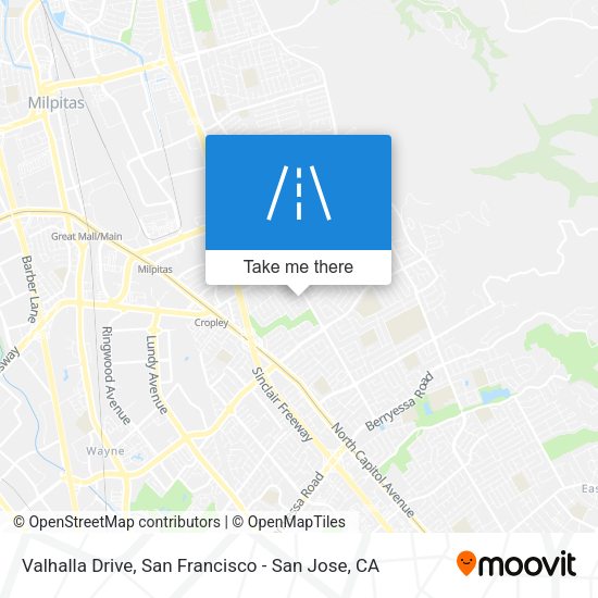 Mapa de Valhalla Drive