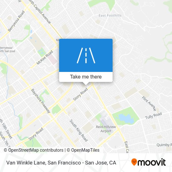 Mapa de Van Winkle Lane