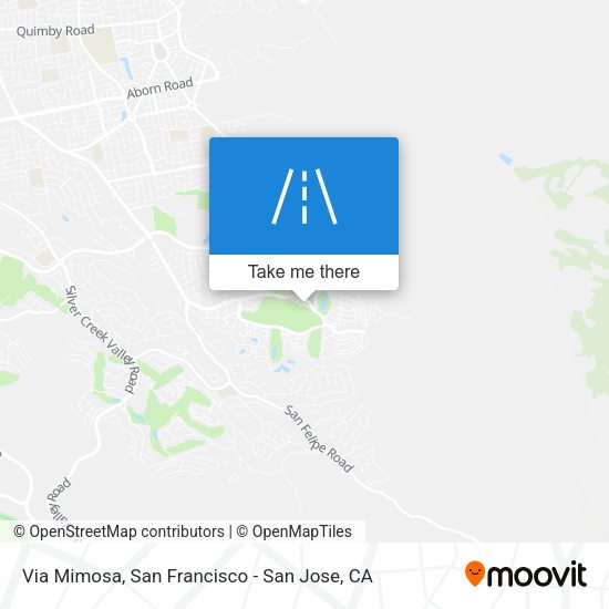 Mapa de Via Mimosa
