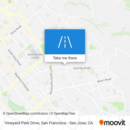 Vineyard Park Drive map