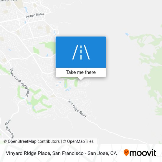 Vinyard Ridge Place map