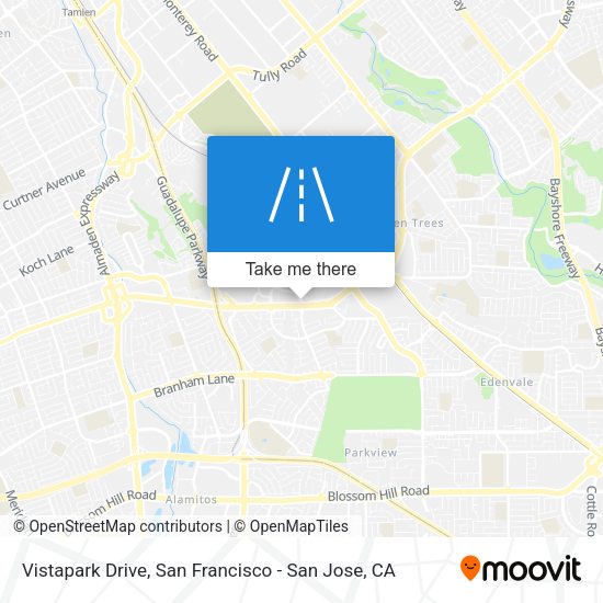 Mapa de Vistapark Drive