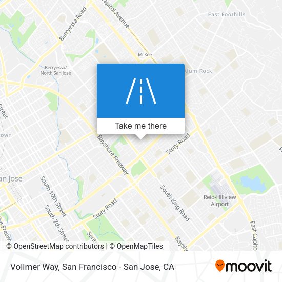 Mapa de Vollmer Way