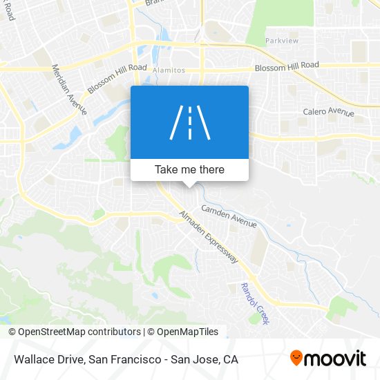 Mapa de Wallace Drive