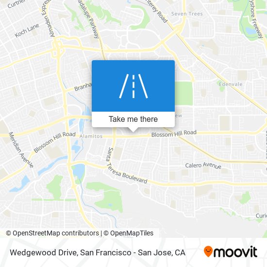 Wedgewood Drive map