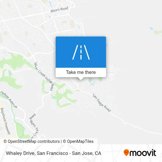 Whaley Drive map