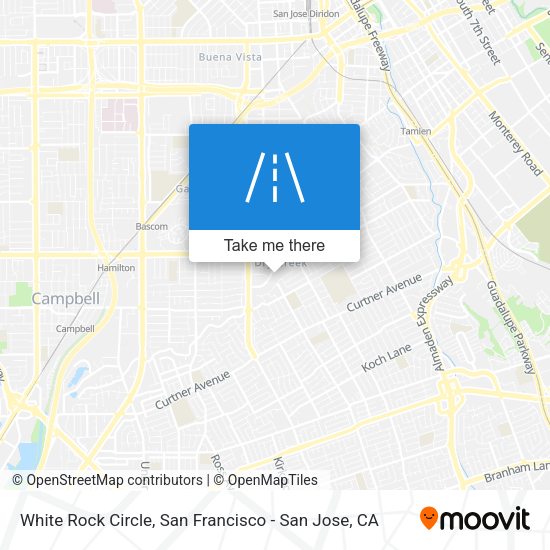 Mapa de White Rock Circle