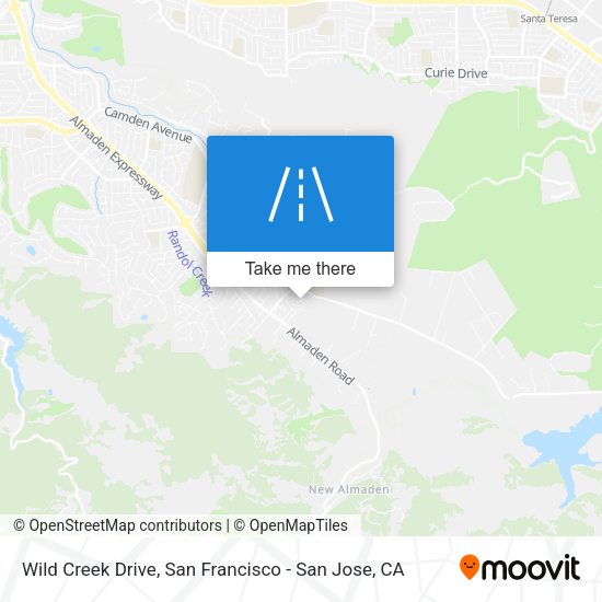 Mapa de Wild Creek Drive