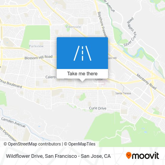 Mapa de Wildflower Drive