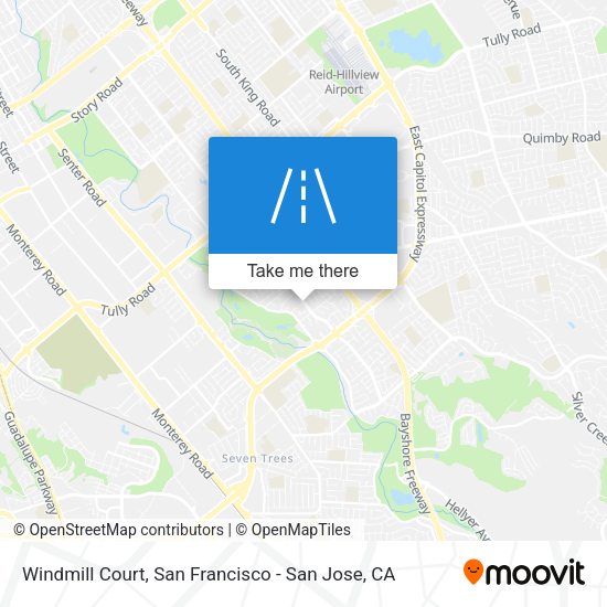 Mapa de Windmill Court