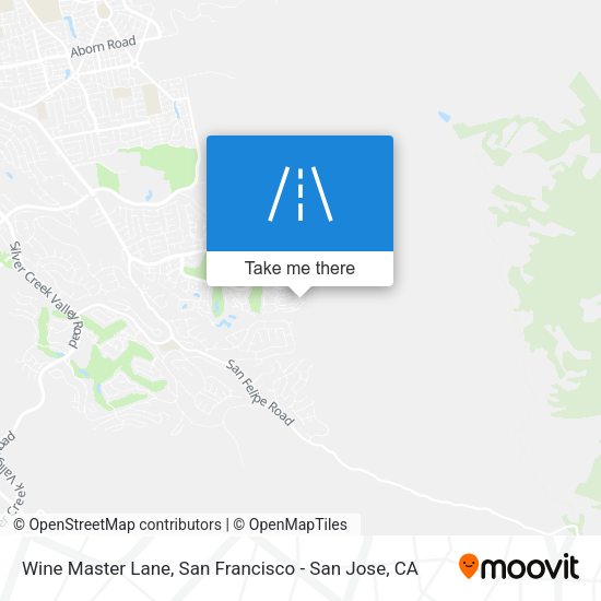 Mapa de Wine Master Lane