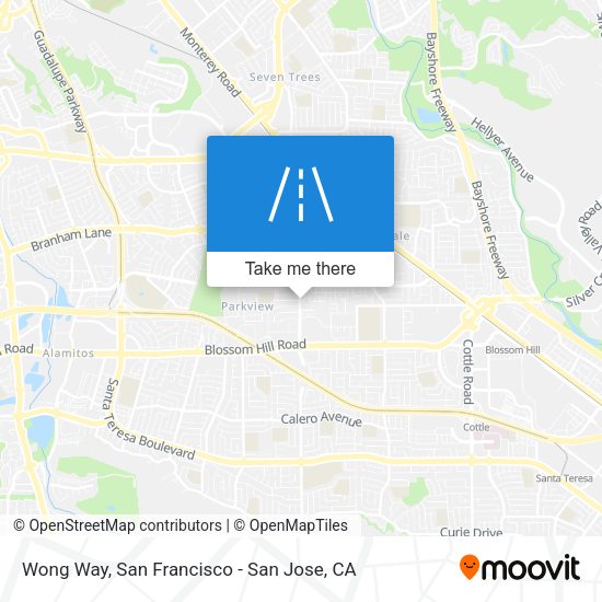 Wong Way map