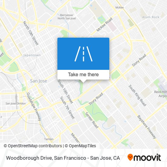 Mapa de Woodborough Drive