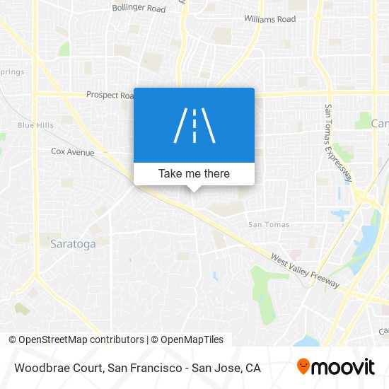 Woodbrae Court map