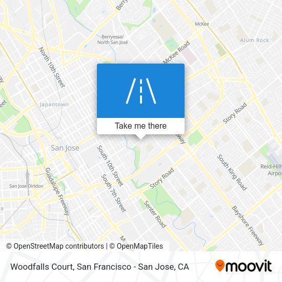Mapa de Woodfalls Court
