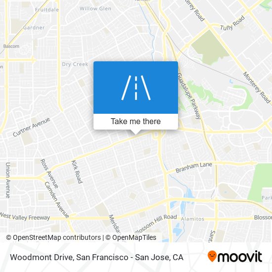 Mapa de Woodmont Drive