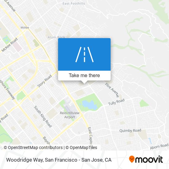 Woodridge Way map