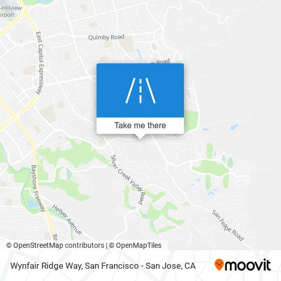 Wynfair Ridge Way map