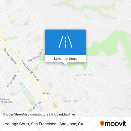 Mapa de Youngs Court