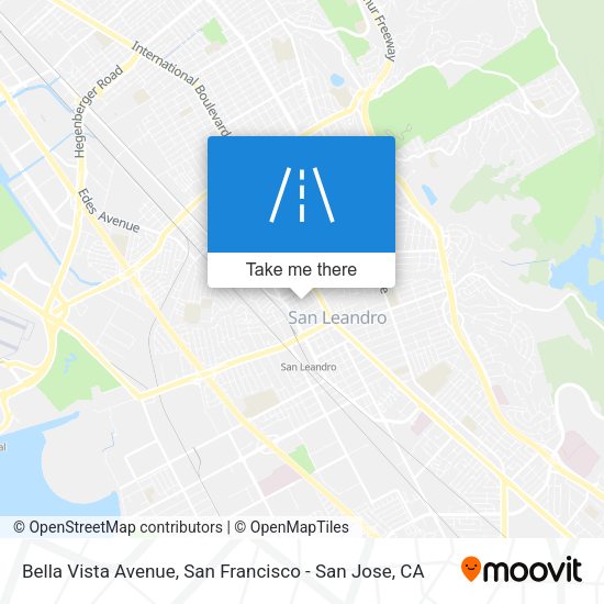 Mapa de Bella Vista Avenue