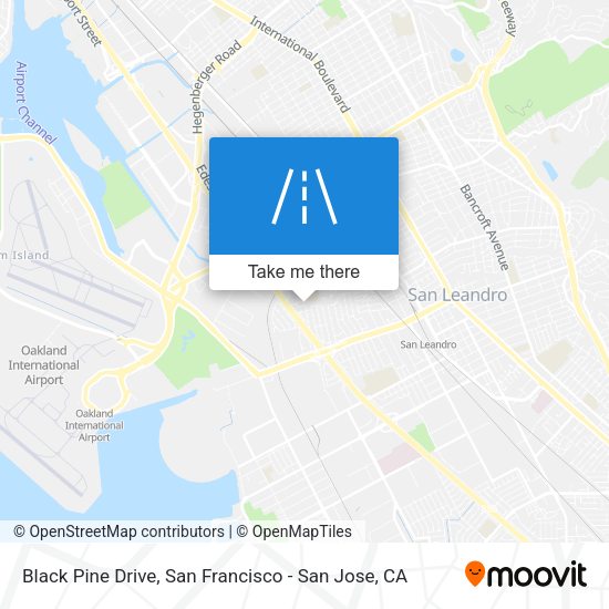 Mapa de Black Pine Drive