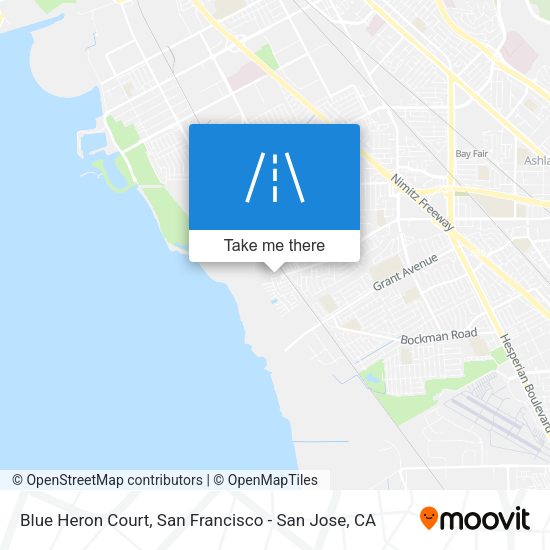 Mapa de Blue Heron Court