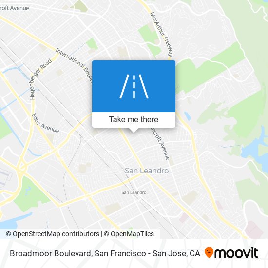 Mapa de Broadmoor Boulevard