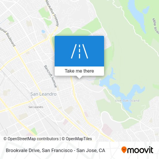 Mapa de Brookvale Drive