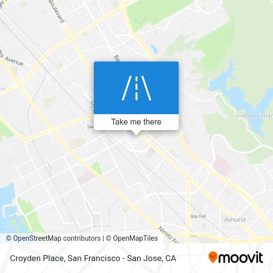 Croyden Place map
