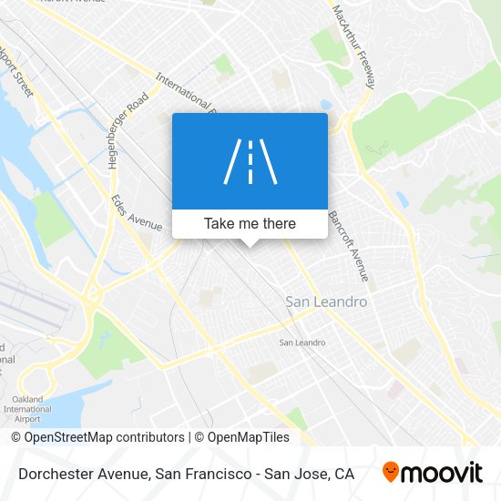Dorchester Avenue map